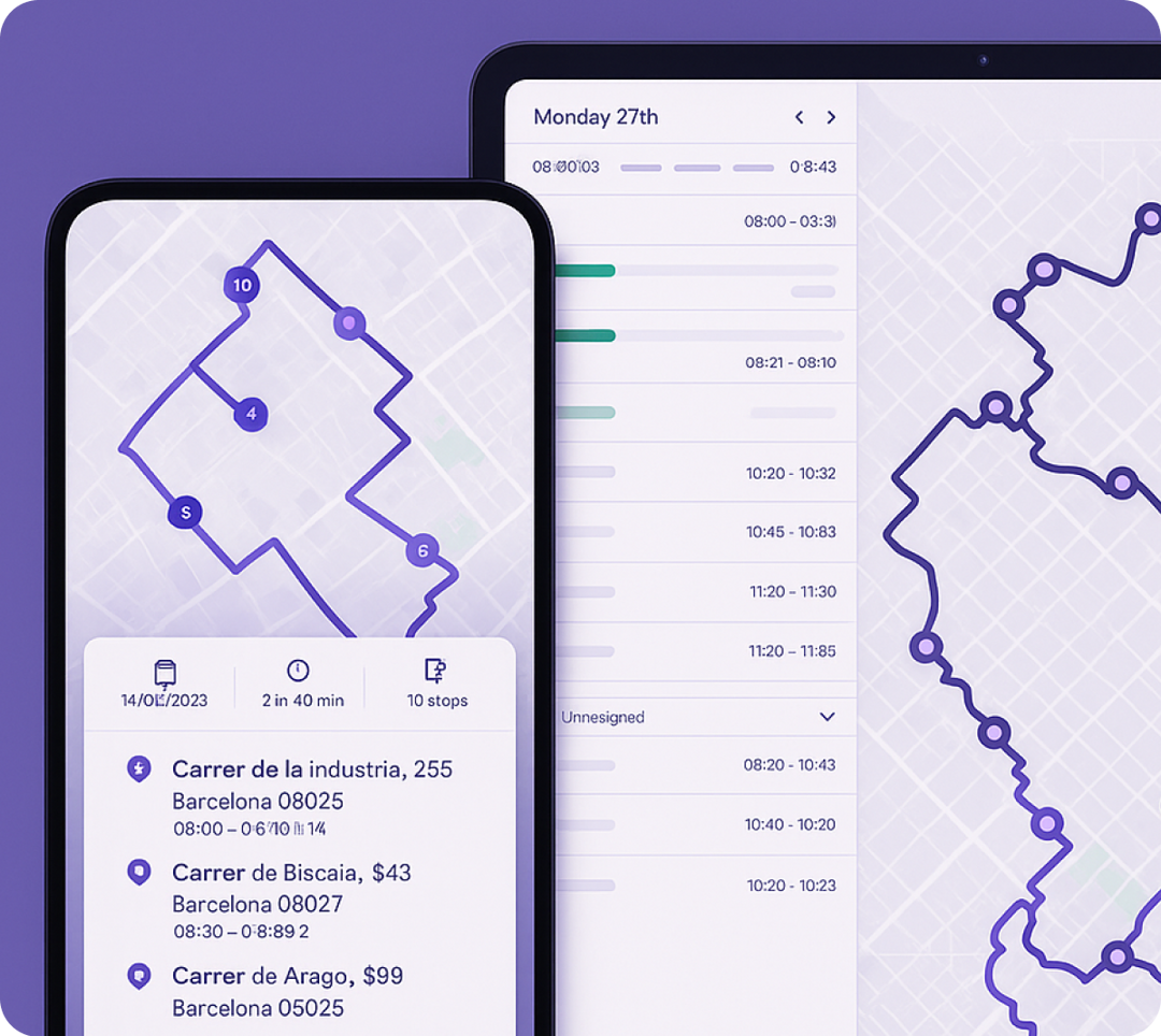 Finmile Route Optimization App