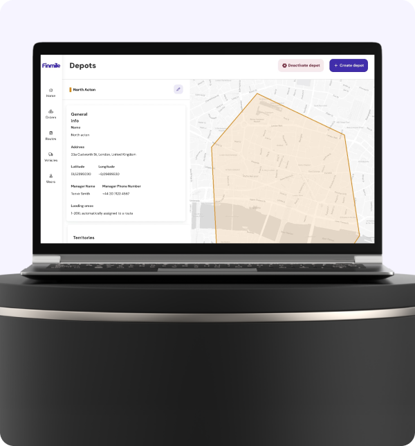 Finmile Operating System for Reverse Logistics