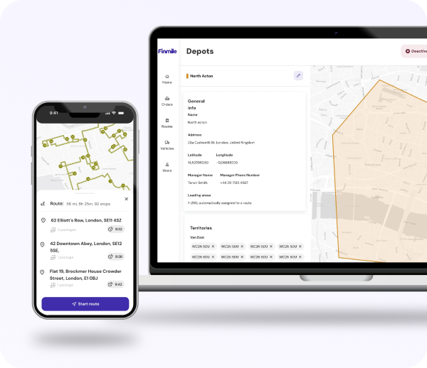 Returns Optimization Dashboard Mockup